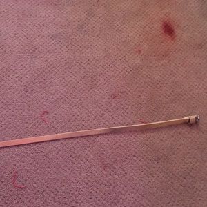 Gold belt. In kids size- one size fits all.